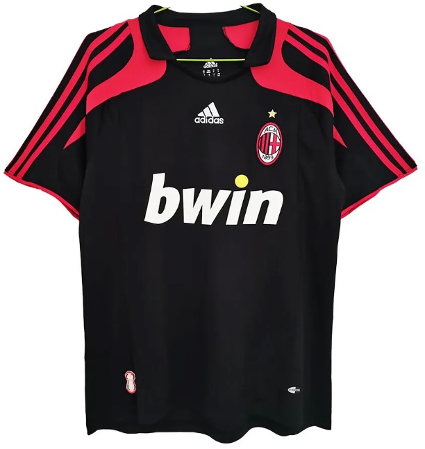Camisa III Milan 2007 2008 Adidas retro